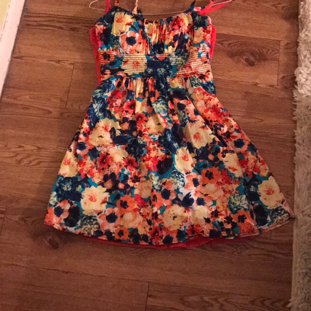 Floral short Summer dress
